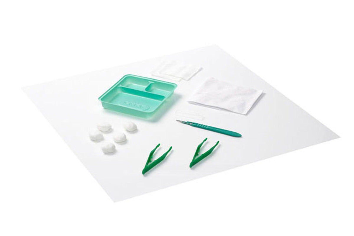 Sage Skin Lesion Suture Tray Pack #2, Sterile, Box of 140 – DocStock